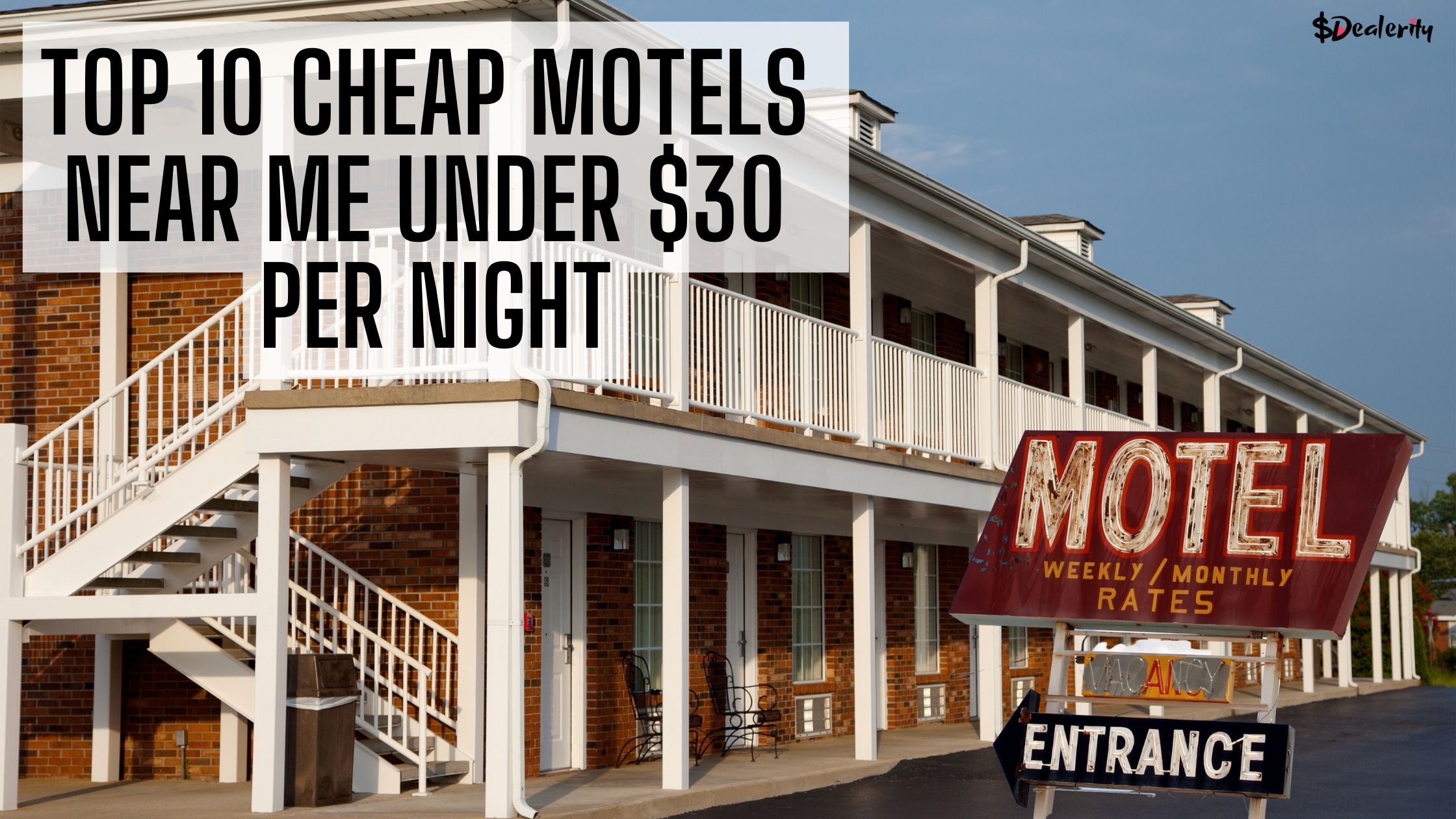 Top 10 Cheap Motels Near Me Under $30 Per Night